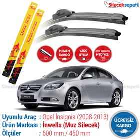 Inwells Opel Insignia 2008-2016 60x45 Muz Silecek Takımı