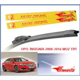Inwells Opel Insignia 2008-2016 Muz Silecek Takımı