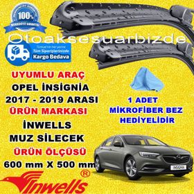 Inwells Opel Insignia 2017-2019 Muz Silecek Takımı