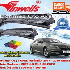 Inwells Opel Insignia 2017-2019 Muz Silecek Takımı