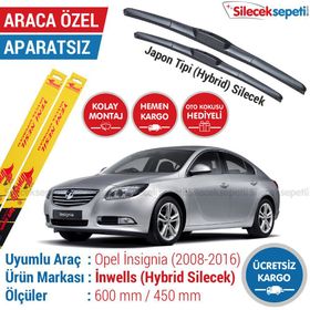 Inwells Opel Insignia Hybrid 2008-2016 Silecek Takımı