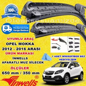 Inwells Opel Mokka 2012-2016 Muz Silecek Takımı