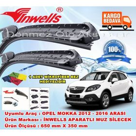 Inwells Opel Mokka 2012-2016 Muz Silecek Takımı