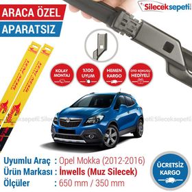 Inwells Opel Mokka 2012-2016 Muz Silecek Takımı