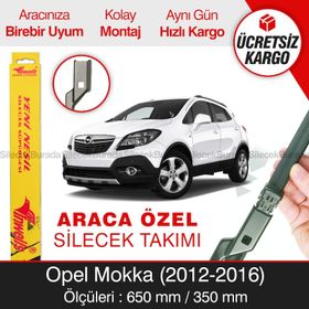 Inwells Opel Mokka 2012-2016 Muz Silecek Takımı