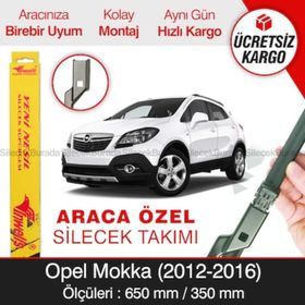 Inwells Opel Mokka 2012-2016 Muz Silecek Takımı