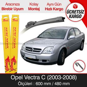 Inwells Opel Vectra C 2003-2008 Muz Silecek Takımı