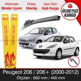 Inwells Peugeot 206+ 2000-2012 Ön Silecek Takımı