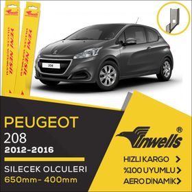 Inwells Peugeot 208 2012 2016 Ön Muz Silecek Takımı
