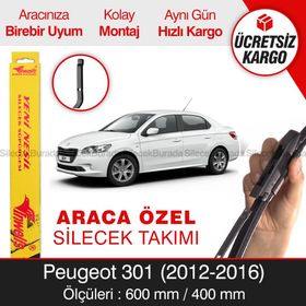 Inwells Peugeot 301 2012-2016 Muz Silecek Takımı