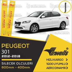 Inwells Peugeot 301 2012-2018 Silecek Takımı