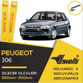 Inwells Peugeot 306 Hb 1993-2003 Muz Silecek Takımı