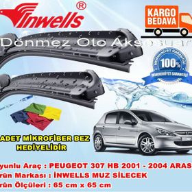 Inwells Peugeot 307 2001-2004 Muz Silecek Takımı