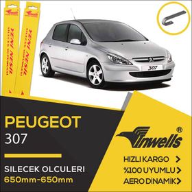 Inwells Peugeot 307 2001 2004 Ön Muz Silecek Takımı