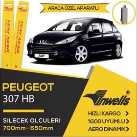 Inwells Peugeot 307 2001 2004 Ön Muz Silecek Takımı