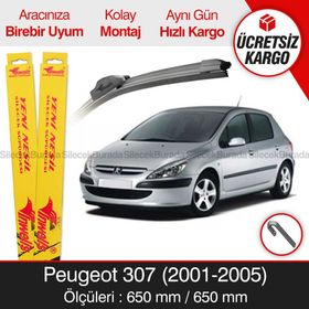Inwells Peugeot 307 2001-2005 Muz Silecek Takımı