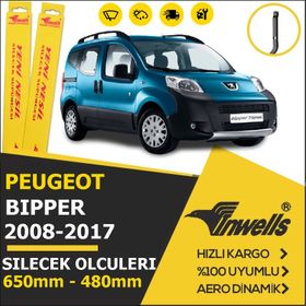 Inwells Peugeot Bipper 2008-2017 Silecek Takımı