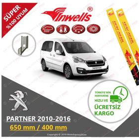 Inwells Peugeot Partner 2010-2016 Muz Silecek Takımı