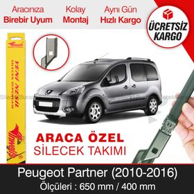 Inwells Peugeot Partner 2010-2016 Muz Silecek Takımı