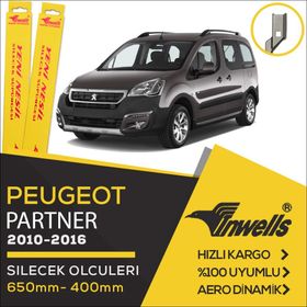Inwells Peugeot Partner 2010 2016 Ön Muz Silecek Takımı
