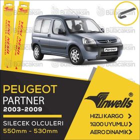 Inwells Peugeot Partner M5 Muz 2002-2011 Silecek Takımı