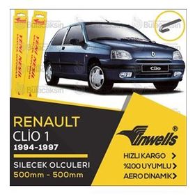 Inwells Renault Clio 1 1994-1997 Ön Silecek Takımı