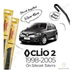 Inwells Renault Clio 2 1998-2005 Ön Silecek Takımı