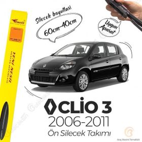 Inwells Renault Clio 3 2005-2012 Muz Silecek Takımı
