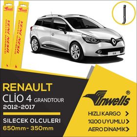 Inwells Renault Clio Grandtour 4 2013 2017 Ön Muz Silecek Takımı