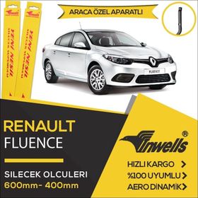 Inwells Renault FLuence 2010-2017 Muz Silecek Takımı
