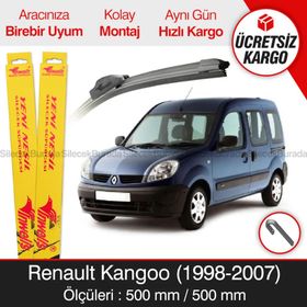 Inwells Renault Kangoo 1998-2007 Muz Silecek Takımı