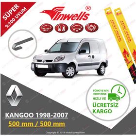 Inwells Renault Kangoo 1998-2007 Muz Silecek Takımı