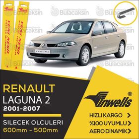 Inwells Renault Laguna 2001-2007 Ön Silecek Takımı