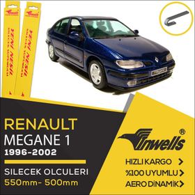 Inwells Renault Megane 1 1996-2002 Muz Silecek Takımı