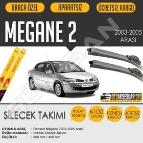 Inwells Renault Megane 2 2003-2005 Ön Silecek Takımı