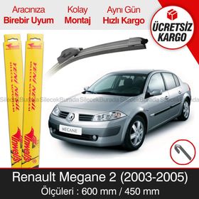 Inwells Renault Megane 2 2003-2005 Ön Silecek Takımı