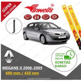 Inwells Renault Megane 2 2006 2009 Ön Muz Silecek Takımı