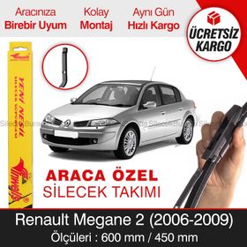 Inwells Renault Megane 2 2006 2009 Ön Muz Silecek Takımı