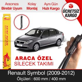 Inwells Renault Symbol 2009-2012 Muz Silecek Takımı
