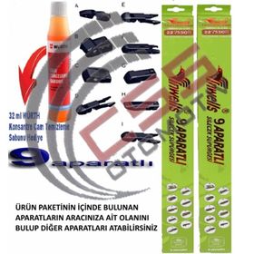 Inwells Renault Symbol 2009-2012 Muz Silecek Takımı