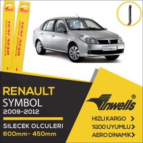 Inwells Renault Symbol 2009 2012 Ön Muz Silecek Takımı