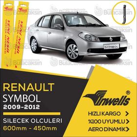 Inwells Renault Symbol 2009 2012 Ön Muz Silecek Takımı