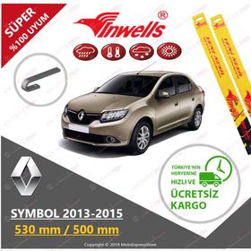 Inwells Renault Symbol 2013-2015 Muz Silecek Takımı