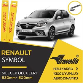 İnwells Renault Symbol 2013-2016 Arası Ön Silecek Takımı