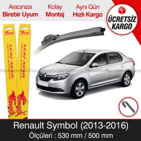 Inwells Renault Symbol 2013-2016 Muz Silecek Takımı