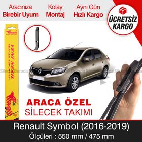 Inwells Renault Symbol 2016-2019 Muz Silecek Takımı