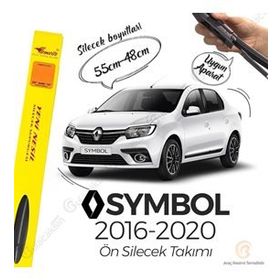 Inwells Renault Symbol 2016-2020 Muz Silecek Takımı