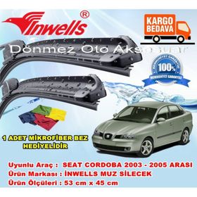 Inwells Seat Cordoba 2003-2005 Ön Muz Silecek Takımı