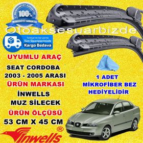 Inwells Seat Cordoba 2003-2005 Ön Muz Silecek Takımı