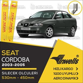 Inwells Seat Cordoba 2003-2005 Ön Muz Silecek Takımı
